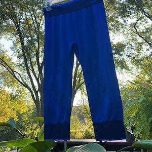 Blue Legging Capri